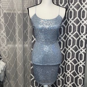 Windsor blue sparkle dress 👗